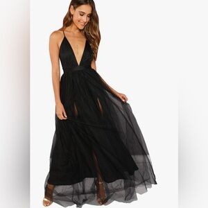 Black Tulle Dress